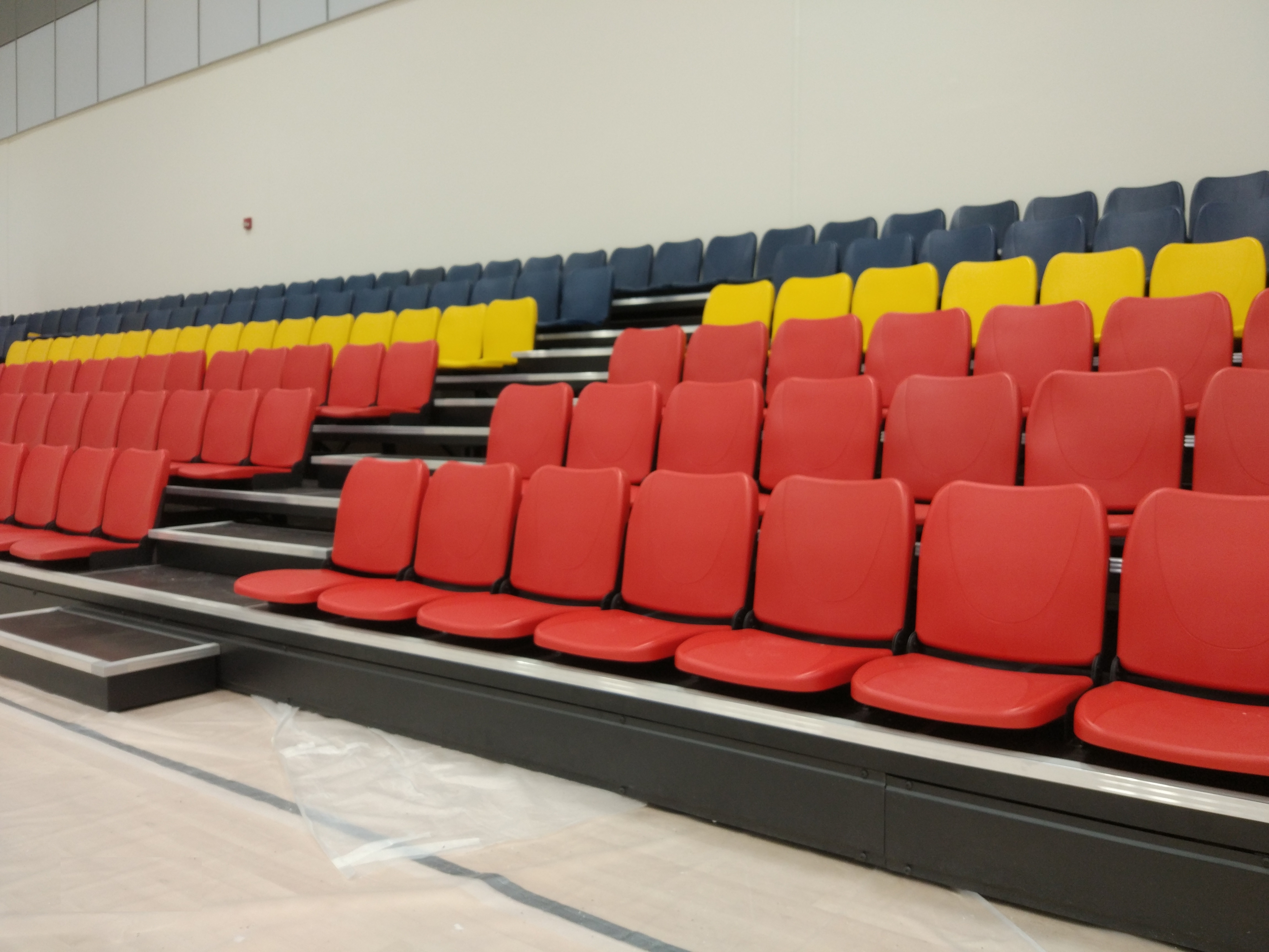 Retractable Seating-Melody Polymer Seat